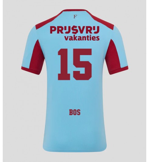 Feyenoord Jordan Bos #15 Tredjedrakt 2025-26 Korte ermer Feyenoord Jordan Bos #15 Tredjedrakt 2025-26 Korte ermer